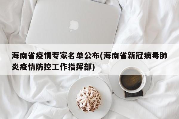 海南省疫情专家名单公布(海南省新冠病毒肺炎疫情防控工作指挥部)