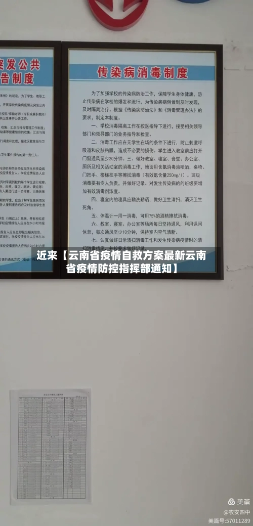 近来【云南省疫情自救方案最新云南省疫情防控指挥部通知】-第2张图片