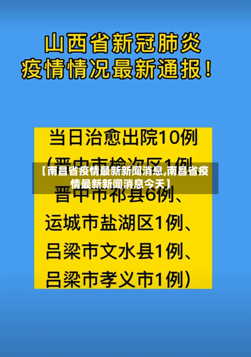 【南昌省疫情最新新闻消息,南昌省疫情最新新闻消息今天】-第1张图片