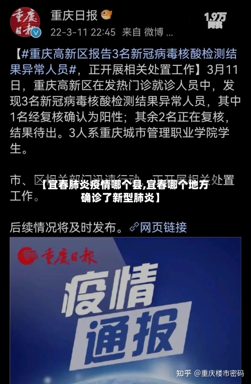 【宜春肺炎疫情哪个县,宜春哪个地方确诊了新型肺炎】-第1张图片